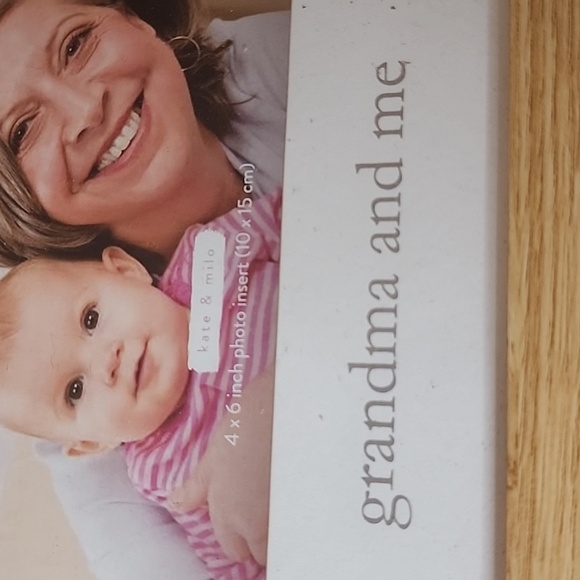 Grandma and Me Sentiment Picture Photo Frame Wooden Kate & Milo - Picture 5 of 9
